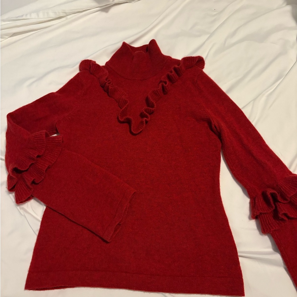 Red Shelley Sweater